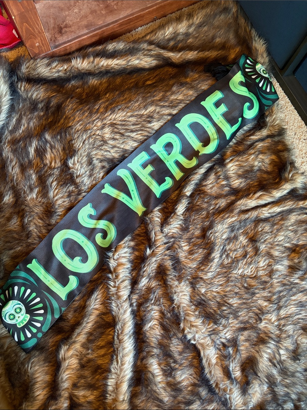 Austin FC Green Black Los Verdes Soccer Scarf 54” Austin Texas